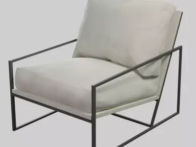 Cole Armchair by Maisons du Monde Free 3D model
