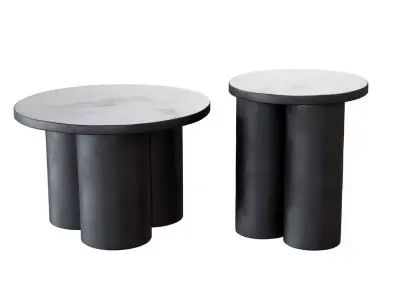 Big Foot Cafe Table Free 3D model