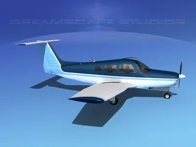Piper Turbo Arrow III 3D model