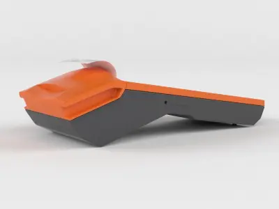 Mobile Android POS terminal MHT-V1 3D model