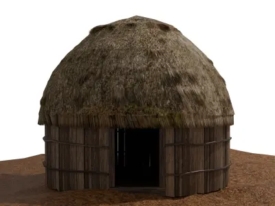 Rumah Honai - Papua Free 3D model
