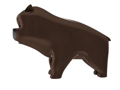 Bear Toy Free low-poly 3D model