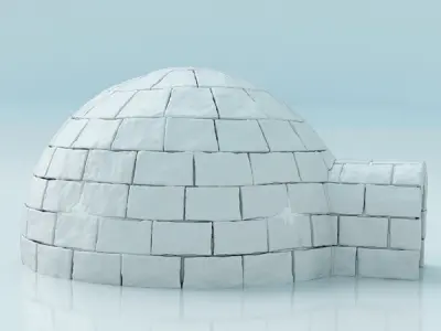 Igloo 3D model