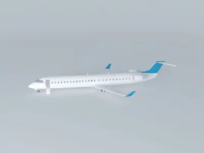 CANADIER JET 700 Free 3D model