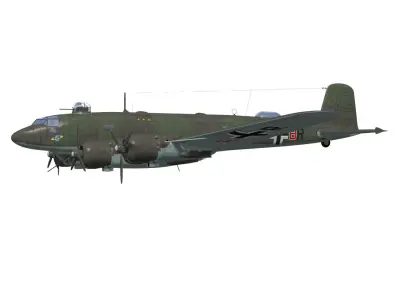 focke wulf fw-200 condor 3D model