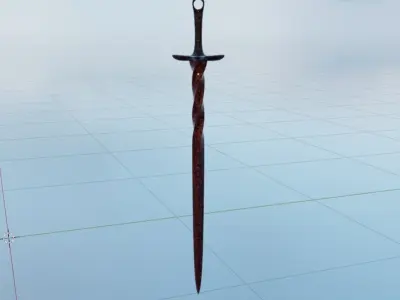 Firelink Sword Free 3D model