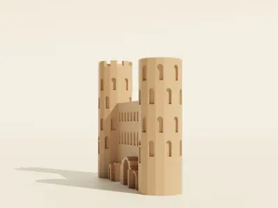 Porta Palatina 3D print model