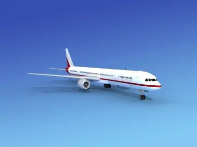 Boeing 757-300 AeroTrans 3D model
