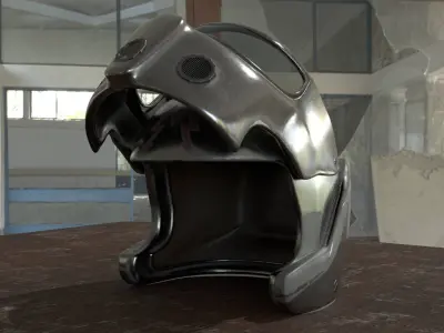 Metro 2033 Sparta helm 3D model