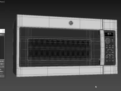 GE Profile Microwave Oven PVM9179SRSS 3D model