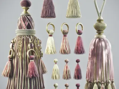 Tassels 3D model