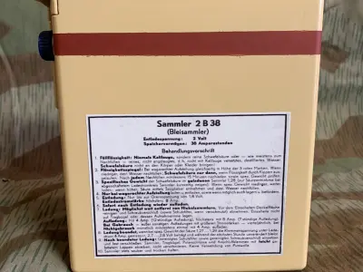 Replica of German battery Samler 2B38 3D print model