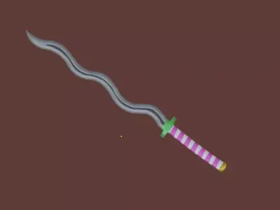Obanai Sword 3D model