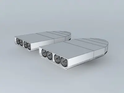 Magni Engine Bravo  Free 3D model