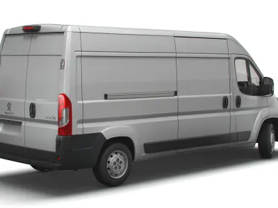 Peugeot Boxer L3H2 Professional UK-spec 2020 3D model