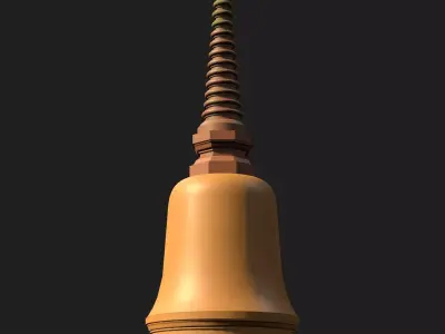 Stupa 24ZZ07 3D model