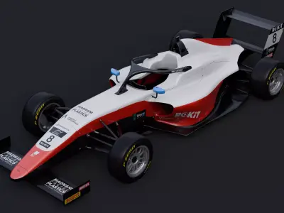 Tatuus T-421 Free 3D model