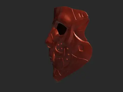 Demon Mask 3D print model purchase