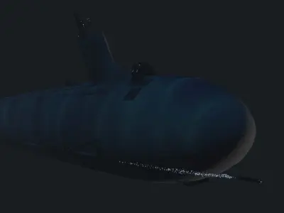 Virginia Class  sub model 3D model