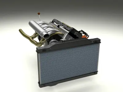 Engine Assembly 3D model