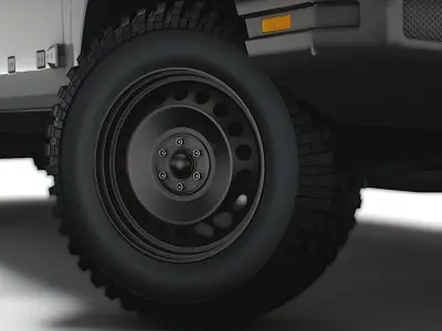 INEOS Grenadier 2023 wheel 3D model