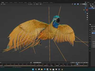 Parrot A1 3D model
