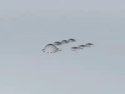 AirAtlanticOcean Terminal in Amman, Jordan Free 3D model