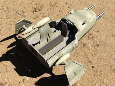 Transport Speeder 3D model