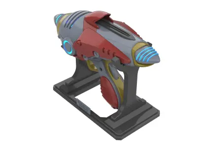 Alien Blaster - Fallout - Commercial - Printable model - STL 3D print model