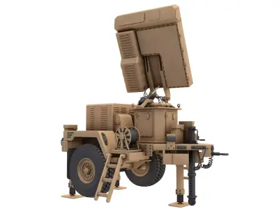 Kalkan Radar 3D model