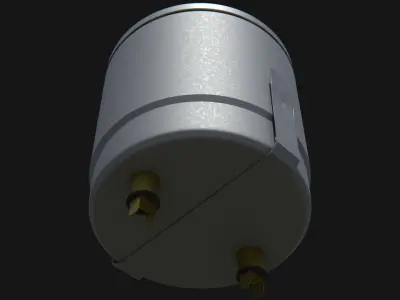 speedometer Low-poly 3D model