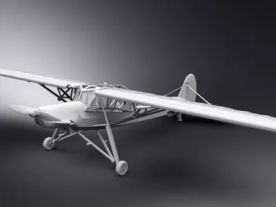 Fieseler Storch Scale mdel 3D print model