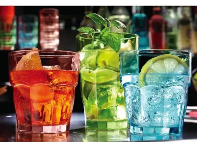 Rock Bar Whiskey Glass Set Free 3D model