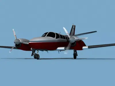 Cessna F406 Caravan II V08 3D model
