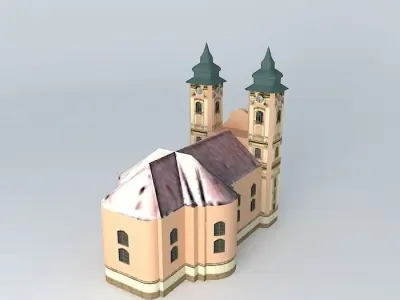 Minorite Church Eger Hungary 3D model
