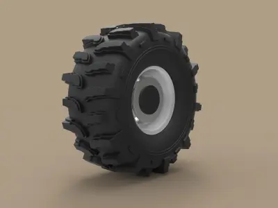 Offroad wheel 19 3D model