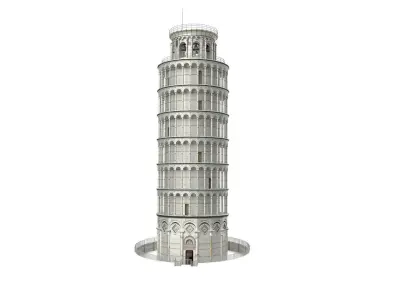 Pisa Tower 3D model