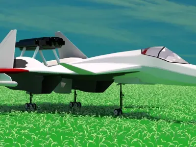 ADFX-01 Morgan Jet 3D model