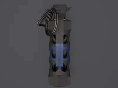 M84 Flashbang Grenade 3D model