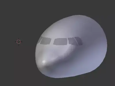 Airbus A320-200 Low-poly 3D model