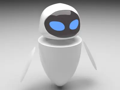 Eve Robot 3D model purchase