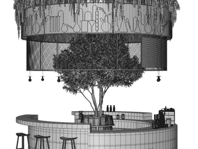 Coffee Shop 2 3D model