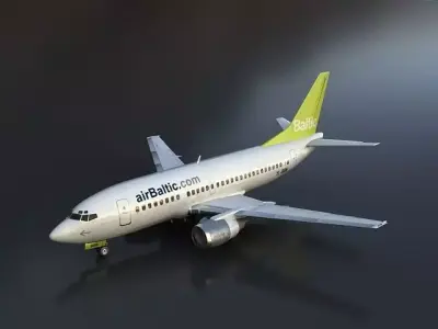 B 737 500 3D model