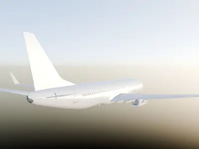 Cheapest High Quality Boeing 737-800 Model 3D model
