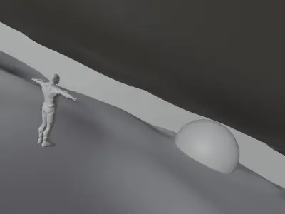 Sci-fi Outer Space 3D model