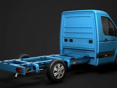 Hyundai H350 Chassis Single Cab SWB 2020 3D model
