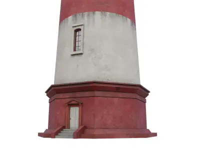 Lighthouse Low-poly 3D model