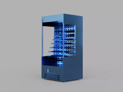 Teka Cool Easy-Shelf 100 Open Front Cooler 3D print model