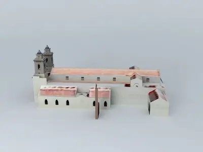 Catedral de Santa Fe 3D model