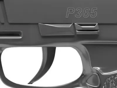 Gun glock  3D model